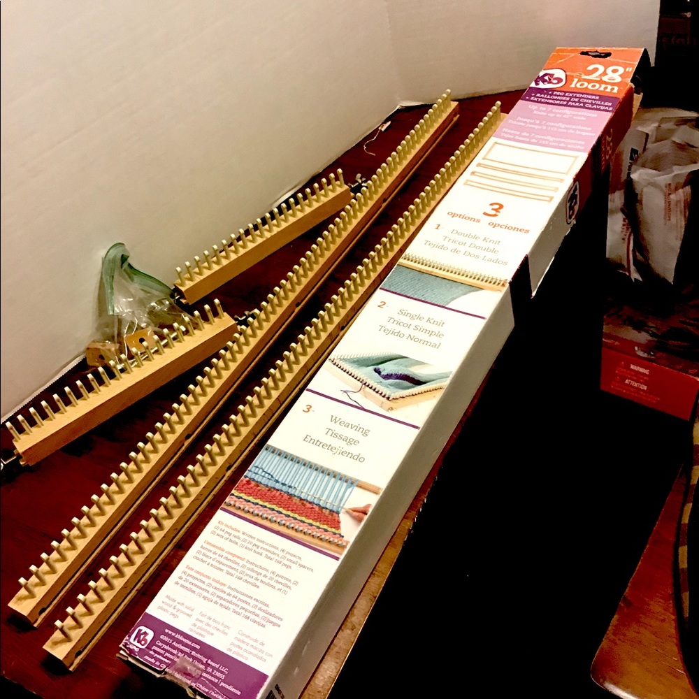 KG 28” peg loom plus extenders